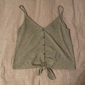 Gray tank top